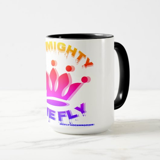 All Mighty She Fly Koffiebeker Meerkleurig Ontwerp Mok (Voorkant rechts)