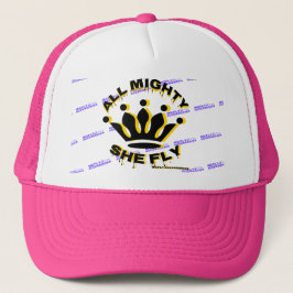 All Mighty She Fly met Crown Trucker-hoed Trucker Pet