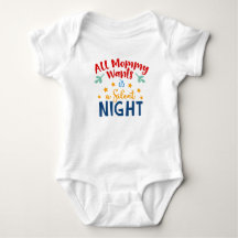 All Mommy Wants is een Baby-outfit voor de stille 