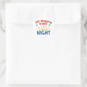 All Mommy Wants is een Silent Night Sticker (Tas)