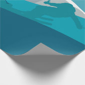 All Mountain Skiing Cadeaupapier (Hoek)