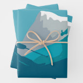 All Mountain Skiing Inpakpapier Vel (In situ)