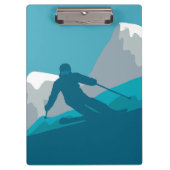 All Mountain Skiing Klembord (Voorkant)