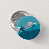 All Mountain Skiing Ronde Button 3,2 Cm (Voorkant /achterkant)