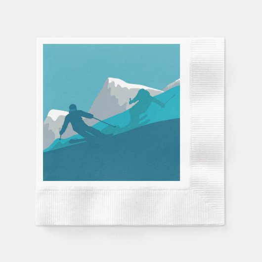 All Mountain Skiing Servet (Voorkant)