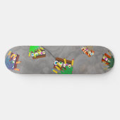 All My Friends are Zombies Skateboard (Horizontaal)
