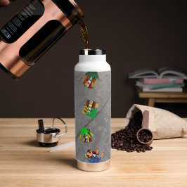 All My Friends are Zombies Water Bottle Waterfles