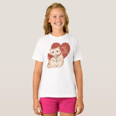 All My Love Tabby Cat T-shirt (Voorkant volledig)