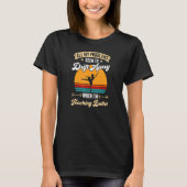 All My Problems Seem To Drift Away When I'm Teachi T-shirt (Voorkant)