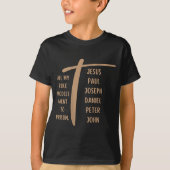 All My Role Models Went To Prison - Jesus ...(on B T-shirt (Voorkant)