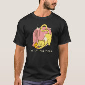 All Need Is Pizza And Cats Cat Pun Animal Pizza T-shirt (Voorkant)
