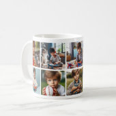 All Occasion 10 Foto Gepersonaliseerde Kinderen &  Koffiemok (Voorkant links)