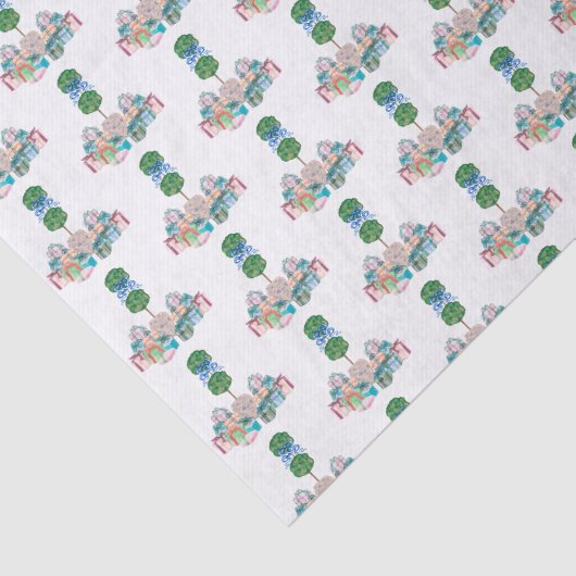 All Occasion Chinoiserie Ginger Jar Topiary Tissuepapier (Detail)