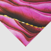 All Occasion Hot Pink Marble Gold Glitter Tissuepapier (Detail)