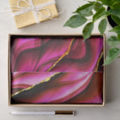 All Occasion Hot Pink Marble Gold Glitter Tissuepapier (Geschenk)