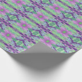 All Occasion inpakpapier in een Paarse bloem (Hoek)