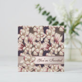 All Occasion Magnolia Party Invitation Sjabloon Kaart (Staand voorkant)