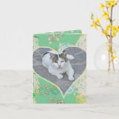 All Occasion Photo Floral Heart Lijst Kaart (Gele Bloem)