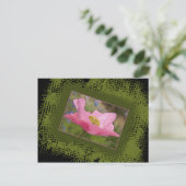 All Occasion Pretty Pink Poppy-foto Briefkaart (Staand voorkant)