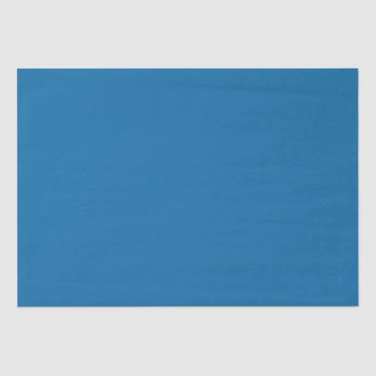 All Occasion Rich Blue Solid Color #0869a6 Tissuepapier (Voorkant)
