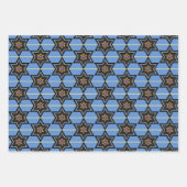 All-Occasion sterren van David gepersonaliseerd Inpakpapier Vel (Voorkant 2)