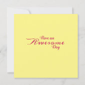 All Occasions Flat Card Bedankkaart (Achterkant)