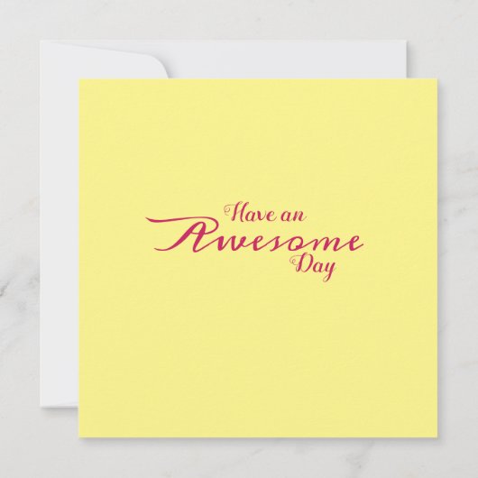 All Occasions Flat Card Bedankkaart (Achterkant)