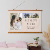 All of Me Loves All of You Photo Collage  Hangend Wandkleed (Slaapkamer)