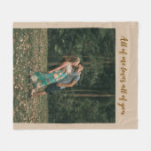 All of Me Loves All of You Photo  Fleece Deken (Voorkant (Horizontaal))