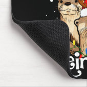 All Of The Otter Reindeer Christmas Otters Santa X Muismat (Hoek)