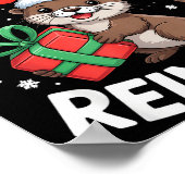 All Of The Otter Reindeer, Sea Otter Christmas Paj Poster (Hoek)