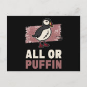 All Or Puffin Puffin Briefkaart (Voorkant)