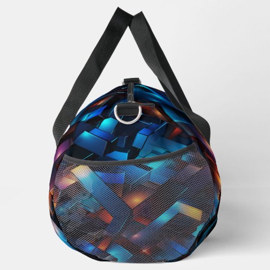 All-over Abstract Design Duffeltas Plunjezak (Rechts)