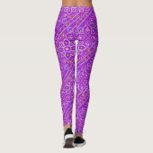all over bandhni leggings (Achterkant)