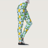 All over bloemenprint leggings (Rechts)