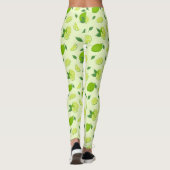 All-Over Lemon Print Leggings (Achterkant)