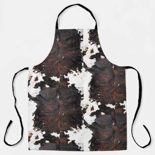 All-Over Print Apron (All-Over Print Apron), bruin Schort