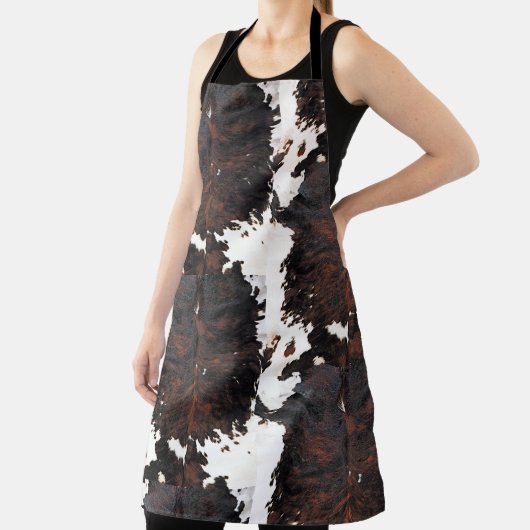 All-Over Print Apron (All-Over Print Apron), bruin Schort (Insitu)