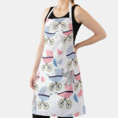 All Over Print Apron Baby Stork Stroller Elephant  Schort (Insitu)