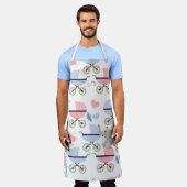 All Over Print Apron Baby Stork Stroller Elephant  Schort (Gedragen)