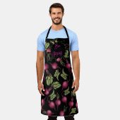 All-Over Print Apron Bon Appétit con rábano Schort (Gedragen)