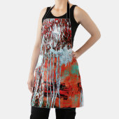 All‑Over Print Apron – Corrosion Pulse Schort (Insitu)