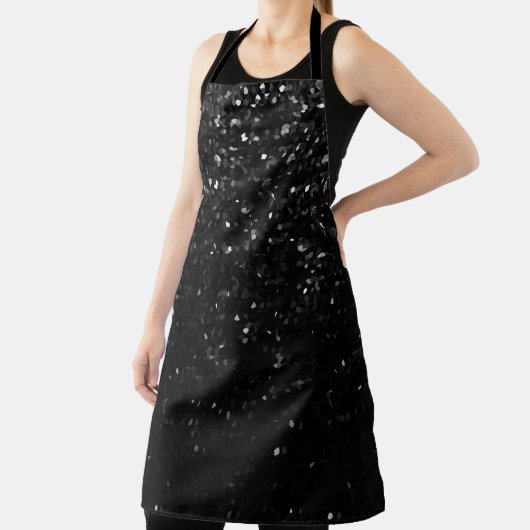 All-over Print Apron Crystal Bling Strass Schort (Insitu)