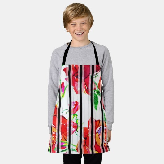 All-Over Print Apron Design  Schort (Gedragen)