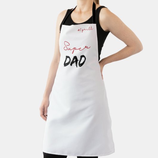 All-Over Print Apron for Dad Schort (Insitu)