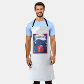 All-Over Print Apron for Dad Schort (Gedragen)