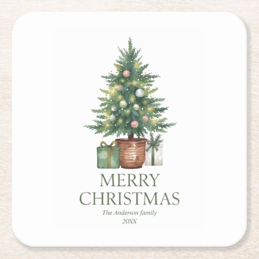 All-over Print Apron Kartonnen Onderzetters (Voorkant)