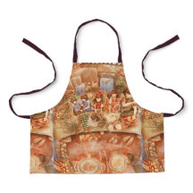 All-over Print Apron, klein