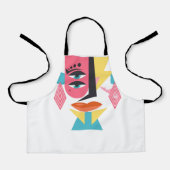 All-over Print Apron, klein Schort (Voorkant)