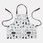 All-over Print Apron, klein Schort (Voorkant)